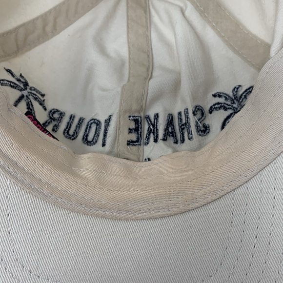 Volcom off white Shake your Palms Palms canvas baseball hat cap - Picture 7 of 7